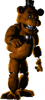 Freddy Fazbear Fnf Sticker