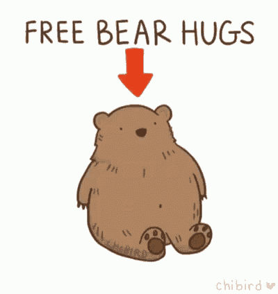 Free Bear Hugs Hug Me GIF