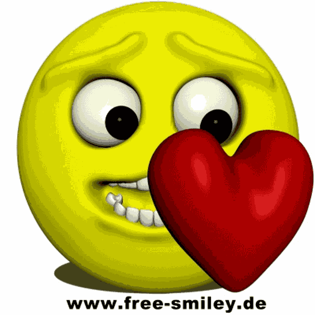 Free Smiley Faces De Love GIF