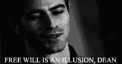 Free Will Is An Illusion Dean Matt Cohen GIF