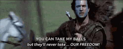 Freedom Cant Take My Freedom GIF