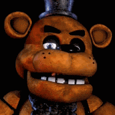 Freedy Freddy Fazbear Bear Puppet Animatronic Five Nights At GIF
