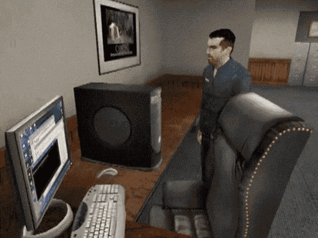 Freeman Computer GIF