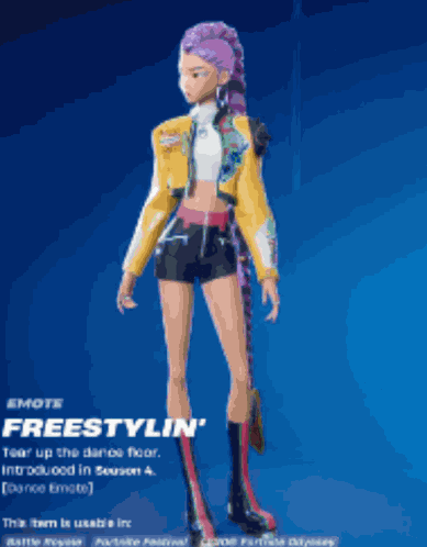 Freestylin Fortnite Dance GIF