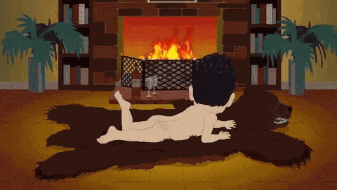 Freezing South Park GIF