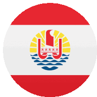 French Polynesia Flags Sticker