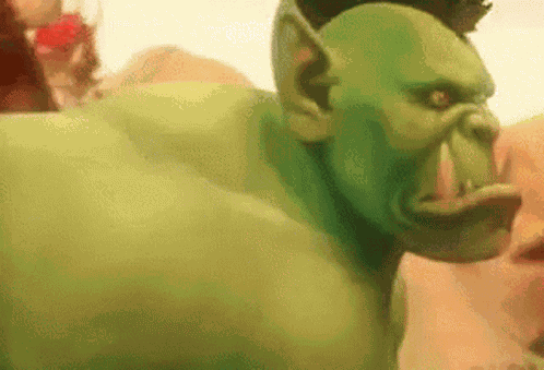 Fresh Orc Smile Wow World Of Warcraft Purge Wcb GIF