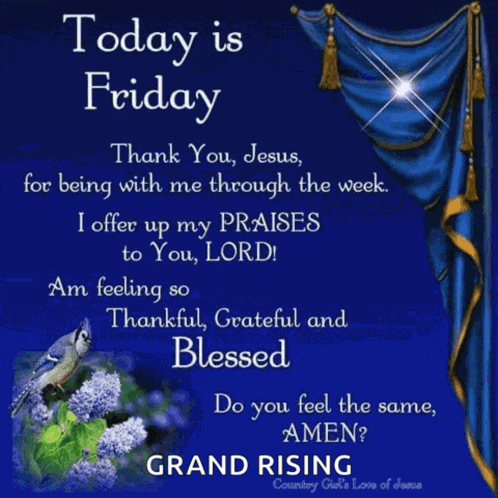 Friday Blessings And Prayers Quotes Happy Friday Meme