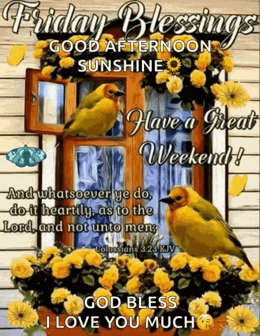 Friday Blessings And Prayers Quotes GIF