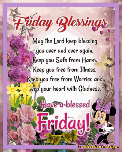 Friday Friday Blessings GIF