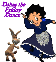 Friday Friday Dance Sticker