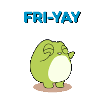 Friday Happy Friday Sticker