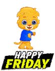 Friday Happy Friday Sticker