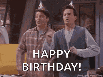 Friends Birthday GIF