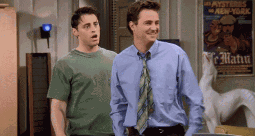 Friends Chandler Bing GIF
