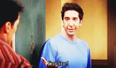 Friends Fine GIF