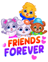 Friends Forever Best Friend Sticker