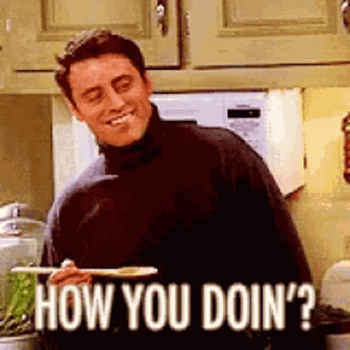 Friends Joey Tribbiani GIF