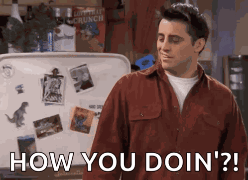 Friends Joey Tribbiani GIF