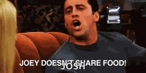 Friends Joey Tribbiani GIF