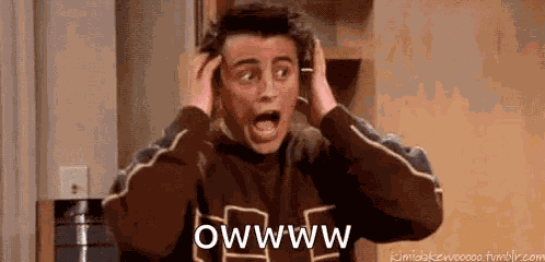 Friends Joey Tribbiani GIF