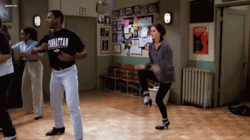 Friends Monica GIF