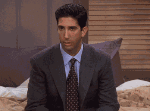 Friends Ross Geller GIF