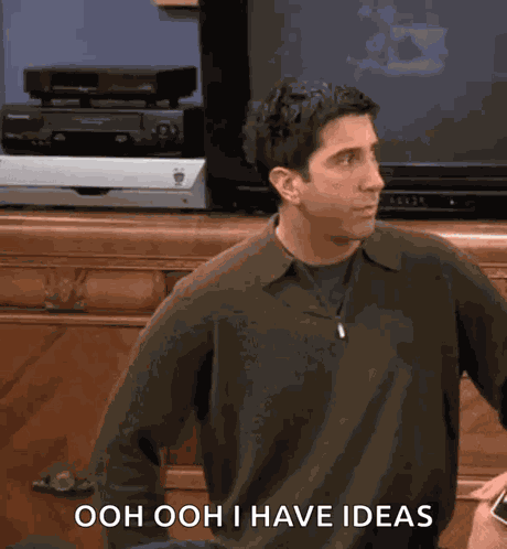 Friends Ross Geller GIF