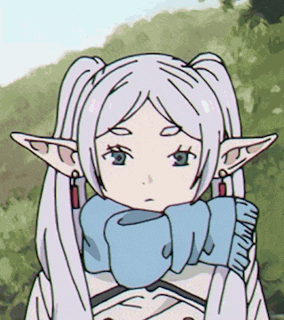 Frieren Cute Face GIF