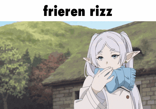 Frieren Rizz GIF