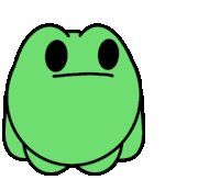 Frog Frog Heart Sticker