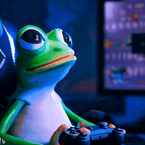 Frog Frogger Gamer Joystick Angry GIF