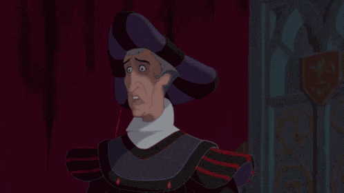 Frollo Disney GIF