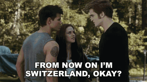 From Now On Im Switzerland Okay GIF