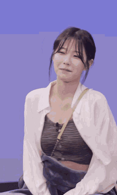 Fromis 9 Jiheon GIF