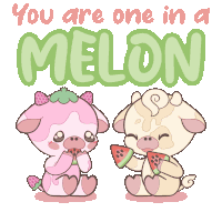 Frootymoo Cute Cow Sticker