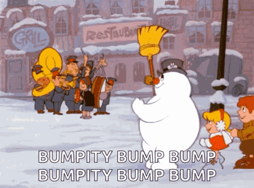 Frosty The Snowman Snowman GIF