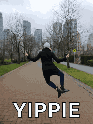 Frozen In Time Jumping For Joy GIF