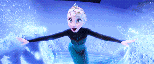 Frozen: Stair Climbing GIF