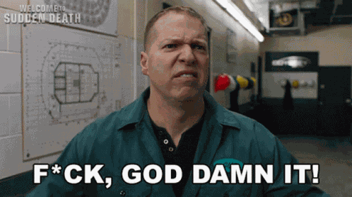 Fuck God Damn It Gary Owen GIF