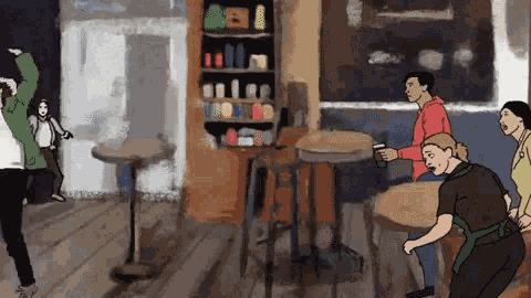 Fuck Off Double Bird GIF