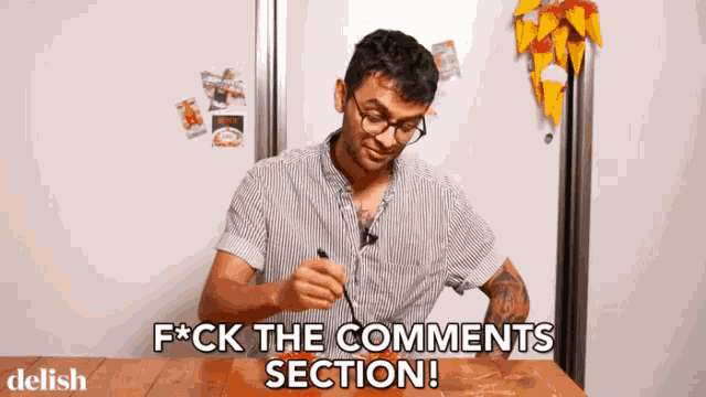 Fuck The Comments Section Haters Gonna Hate GIF