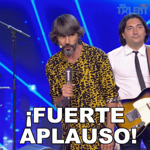 Fuerte Aplauso Santi Millán GIF