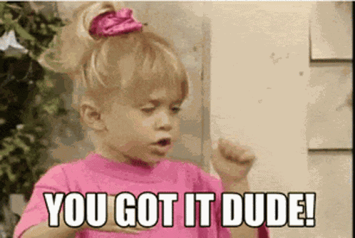 Full House You Got It Dude GIF