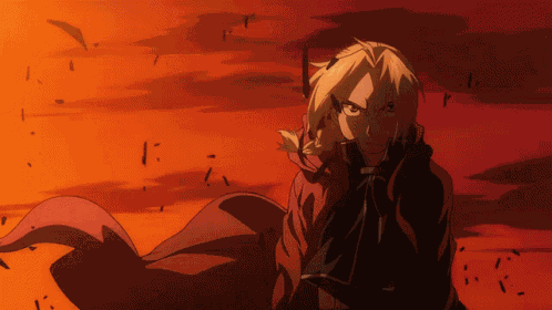 Fullmetal Alchemist Edward Elric GIF