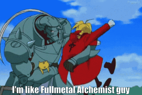 Fullmetal Alchemist Fullmetal Alchemist Brotherhood GIF