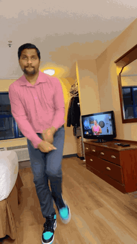 Funny Dance Indian Man GIF