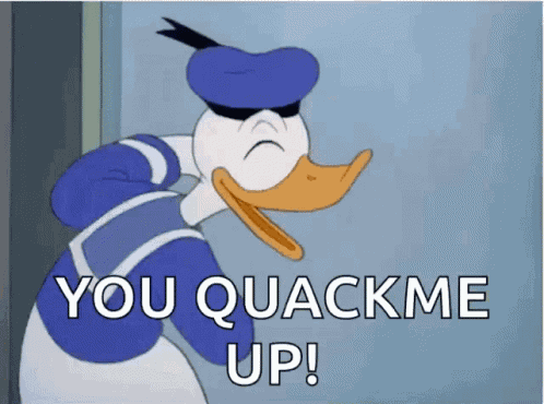 Funny Duck GIF