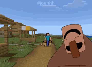 Funny Minecraft GIF