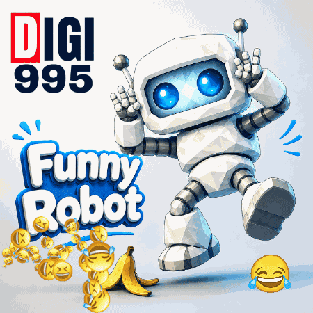 Funny Robot Comedy Robot GIF
